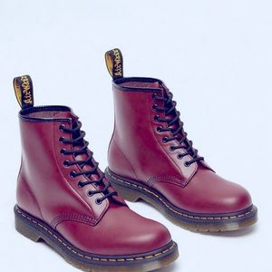 Doc Martens 1460 Smooth Leather Lace Up Boots